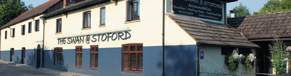 Exterior of The Swan at Stoford